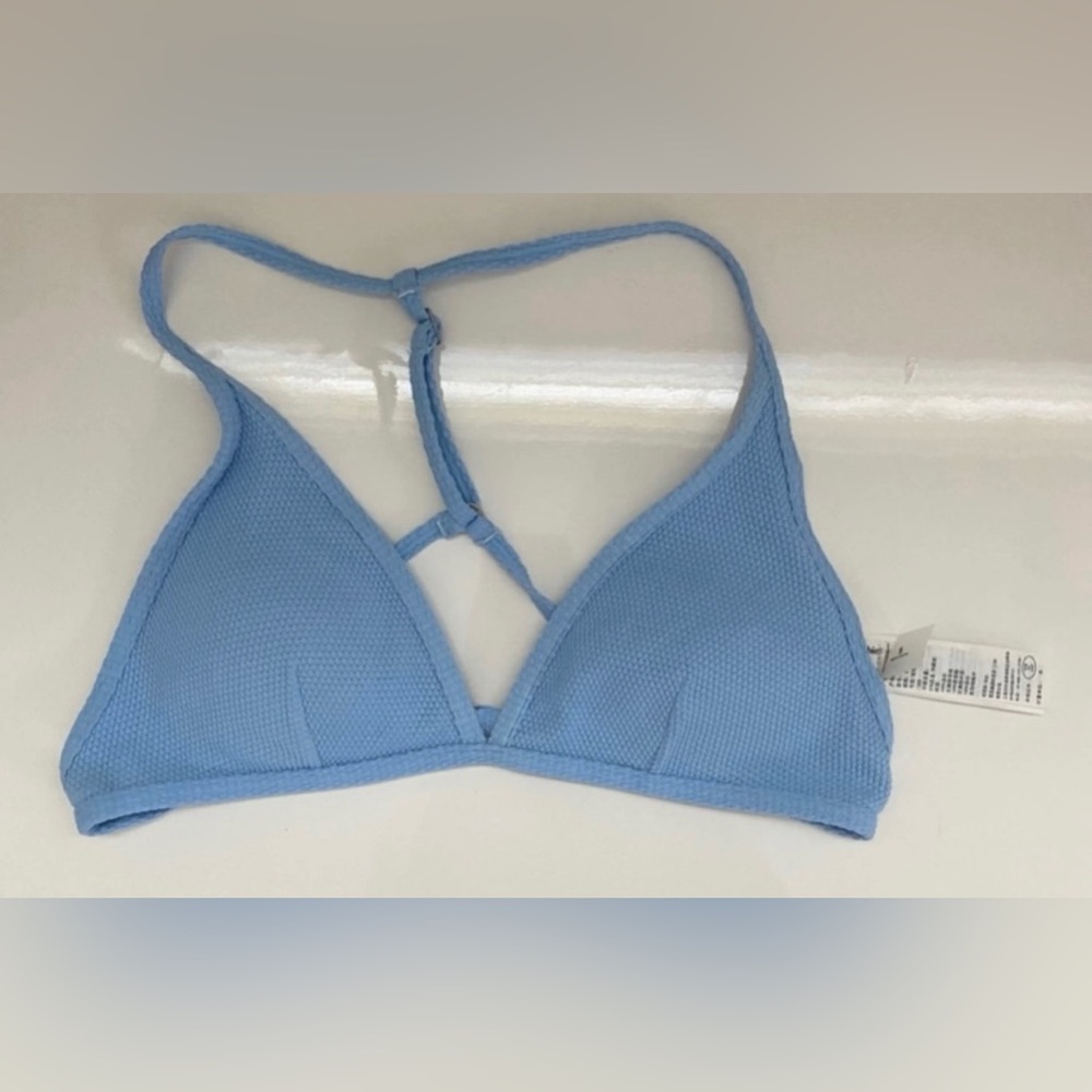 Abercrombie & Fitch Light Blue Women's Bikini Top